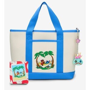 Her Universe Disney‎ Lilo & Stitch Hammock Crossbody Tote Bag Charm And Wallet!